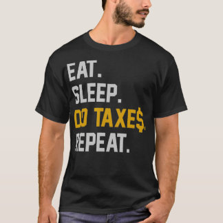 Funny Taxation Audit Accountant Tax Geeft CPA Gi T-shirt