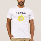 Funny Taxes T-shirt (Voorkant)