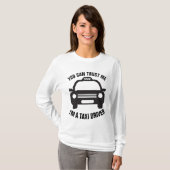 Funny TAXI DRIVER T-shirts (Voorkant volledig)