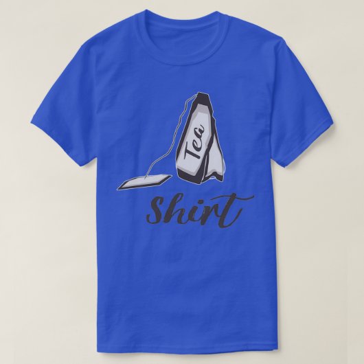Funny Tea aan het licht T-shirt (Design voorkant)