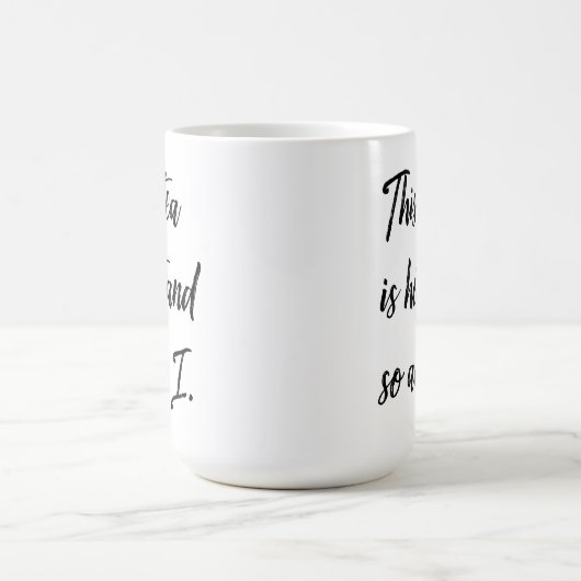 Funny Tea Drinkers Dit thee is heet en ik ook.. Koffiemok (Center)