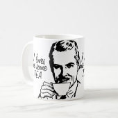 Funny Tea Humor Koffiemok (Voorkant links)