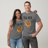 Funny Tea Rex Gift | Cute Dino Hot Beverage Lover T-shirt (Unisex)
