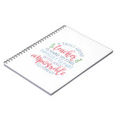 Funny Teacher Apprecial Principal Notitieboek (Linkerzijde)