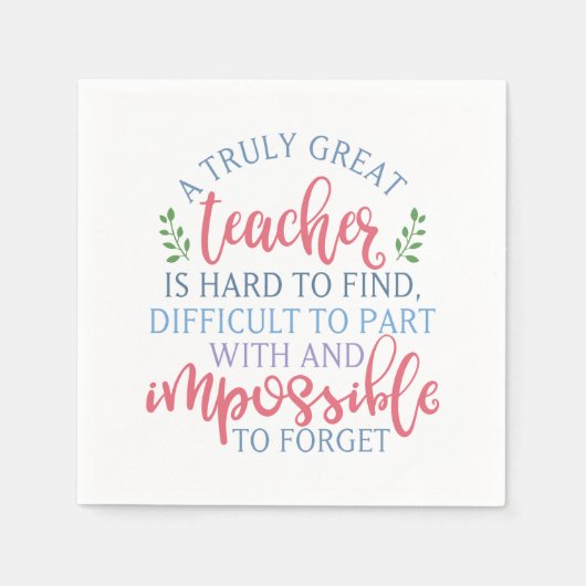 Funny Teacher Apprecial Principal Servet (Voorkant)