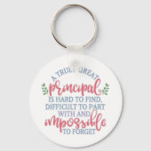 Funny Teacher Apprecial Principal Sleutelhanger (Voorkant)