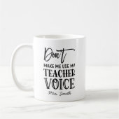 Funny Teacher Apprecialized Koffiemok (Links)