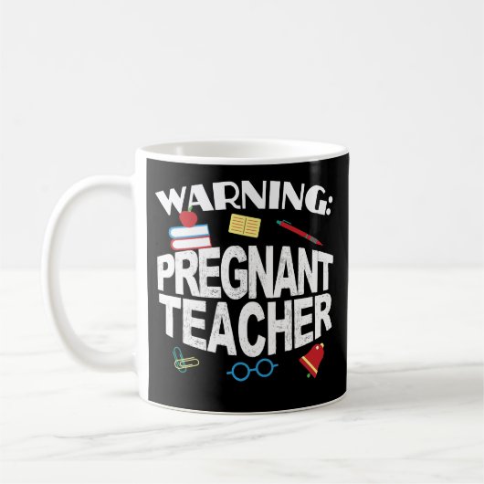 Funny Teacher Baby shower Gift Coffee Mok (Links)
