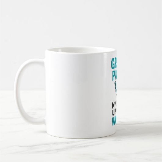Funny Teacher Coffee Mug – "Grading Papers Koffiemok (Links)