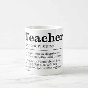 Funny Teacher Definition Koffiemok