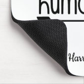 Funny Teacher gepersonaliseerd cadeau Muismat (Hoek)