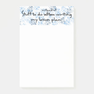Funny Teacher Gift Post-it® Notes