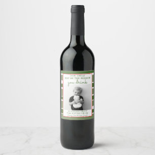 Funny Teacher Gift Wine Label - kerstcadeau Wijn Etiket