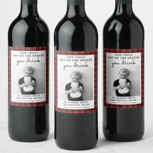 Funny Teacher Gift Wine Label - kerstcadeau Wijn Etiket
