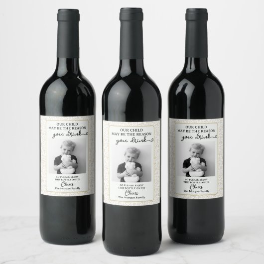 Funny Teacher Gift Wine Label - kerstcadeau Wijn Etiket (Flessen)