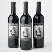 Funny Teacher Gift Wine Label Wijn Etiket (Flessen)