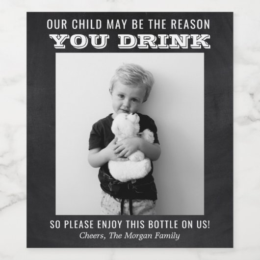 Funny Teacher Gift Wine Label Wijn Etiket (Enkel label)