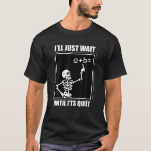 Funny Teacher Halloween Skeleton Costume T-shirt