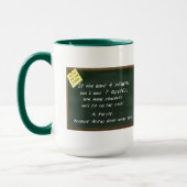 Funny Teacher - hoe ik Wiskunde word Problemen zie Mok (Links)