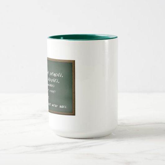 Funny Teacher - hoe ik Wiskunde word Problemen zie Mok (Midden)