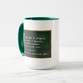 Funny Teacher - hoe ik Wiskunde word Problemen zie Mok (Voorkant links)