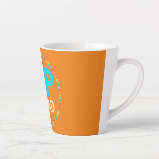 Funny Teacher IEP Squad I Encourage Progress Sped Latte Mok (Rechts)