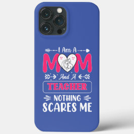 Funny Teacher Mam, leraar Mam Funny Case-Mate iPhone Case