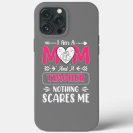 Funny Teacher Mam, leraar Mam Funny Case-Mate iPhone Case