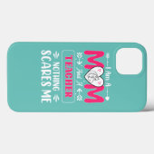 Funny Teacher Mam, leraar Mam Funny Case-Mate iPhone Case (Achterkant (horizontaal))