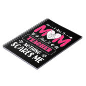 Funny Teacher Mam, leraar Mam Funny Notitieboek (Linkerzijde)