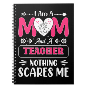 Funny Teacher Mam, leraar Mam Funny Notitieboek