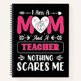Funny Teacher Mam, leraar Mam Funny Notitieboek