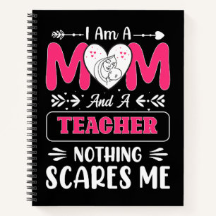 Funny Teacher Mam, leraar Mam Funny Notitieboek