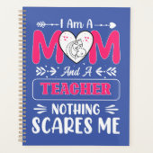 Funny Teacher Mam, leraar Mam Funny Planner (Voorkant)