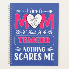Funny Teacher Mam, leraar Mam Funny Planner
