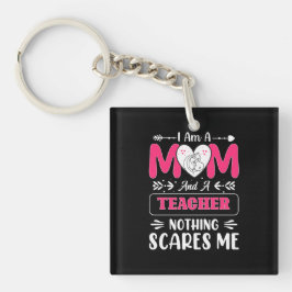 Funny Teacher Mam, leraar Mam Funny Sleutelhanger