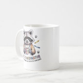 Funny Teacher Mug Chaos Coordinator Gift for Wome Koffiemok (Voorkant links)