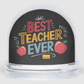 Funny Teacher Not All Heroes Wear Capes Coffee Sneeuwbol (Achterkant)