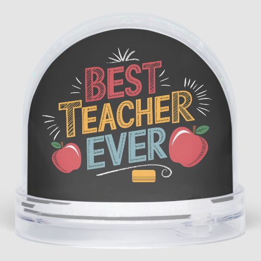 Funny Teacher Not All Heroes Wear Capes Coffee Sneeuwbol (Achterkant)