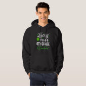 Funny Teacher op St Patricku2019s Day Luck Fourth Hoodie (Voorkant volledig)