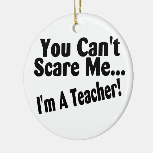 Funny Teacher Ornament (Links)