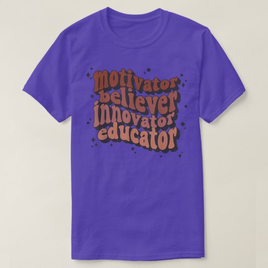 Funny Teacher Outfit Women Insping Educator Teac T-shirt (Design voorkant)