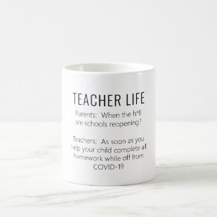 Funny Teacher Parents Covid 19 Koffiemok