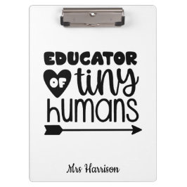 Funny Teacher personalized gift Notitieboek Klembord