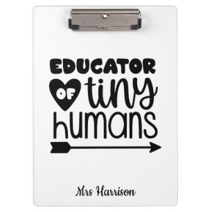 Funny Teacher personalized gift Notitieboek Klembord