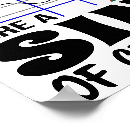 Funny Teacher Poster | Wiskunde Pun Poster (Hoek)