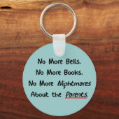 Funny Teacher Retirement Gifts Sleutelhanger (Voorkant)