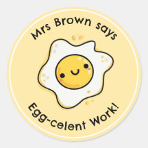 Funny Teacher Reward Sticker Eg Personalized