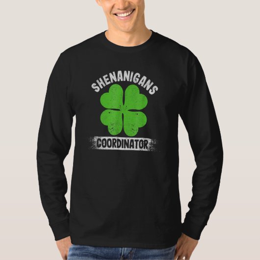 Funny Teacher St Patrick's Day Irish Shenanigans C T-shirt (Voorkant)