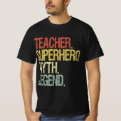 Funny teacher  t-shirt (Voorkant)